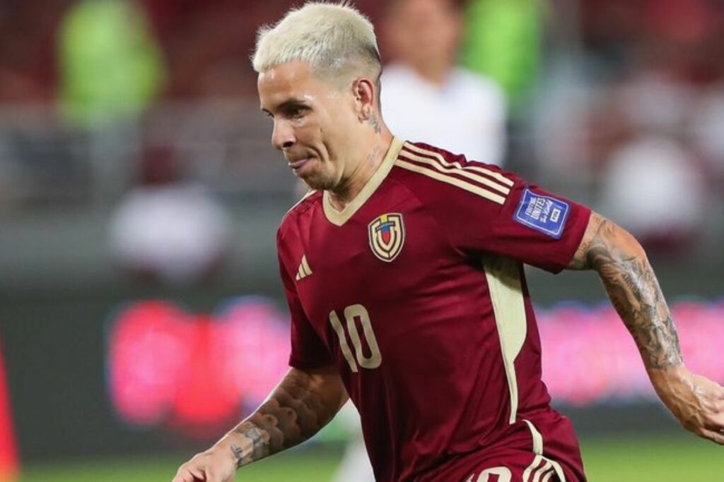 Yeferson Soteldo es una de las figuras de la Selección de Venezuela.