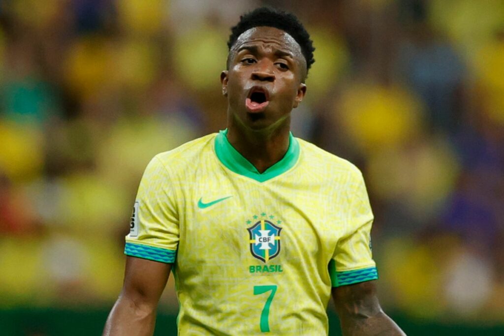 Vinícius Júnior le dio la victoria a Brasil sobre Colombia en las eliminatorias.