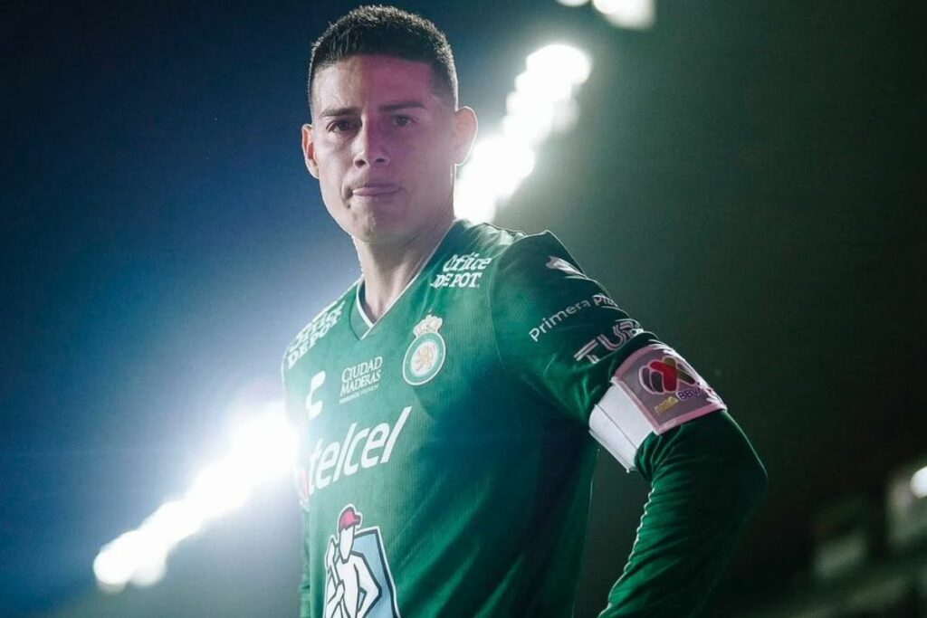 James Rodríguez es la gran figura del Club León de México.