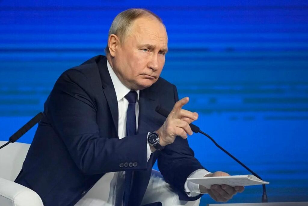 Vladímir Putin, presidente de Rusia, en una fotografía de archivo.