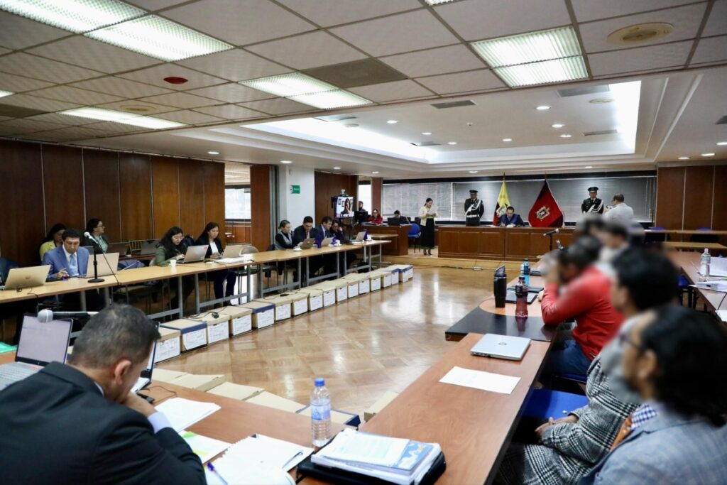 14 procesados van a audiencia evaluatoria y preparatoria de juicio en el caso Plaga.