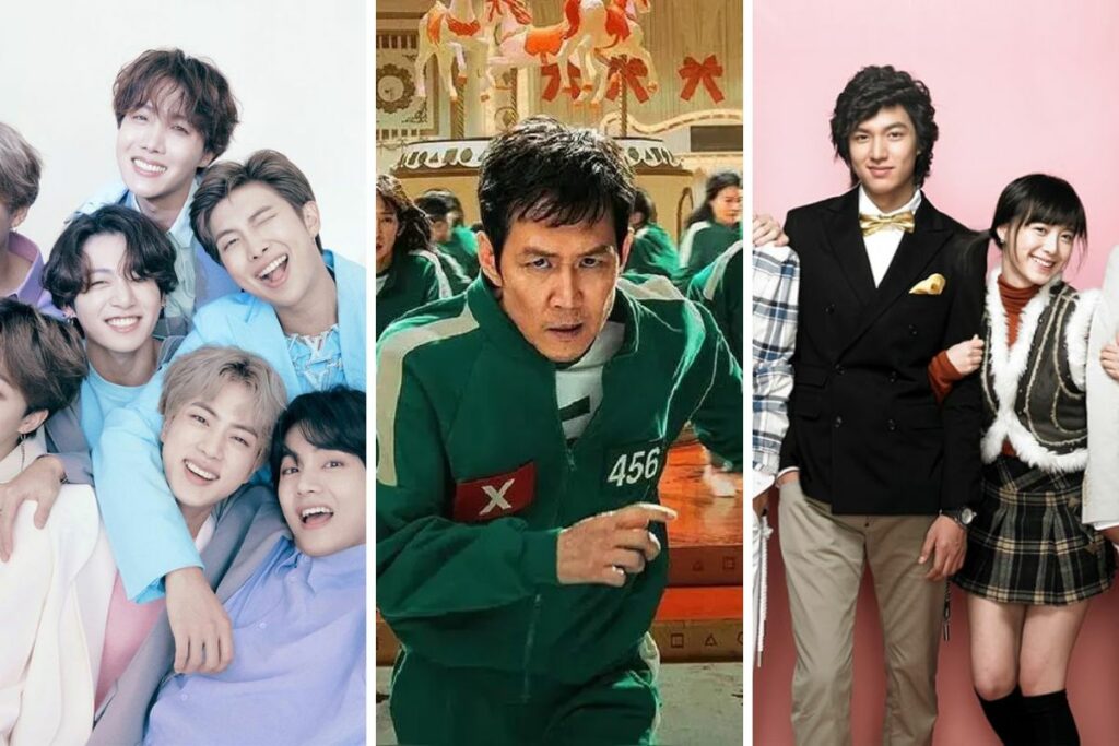 BTS, 'El Juego del Calamar' y 'Boys Over Flowers'.