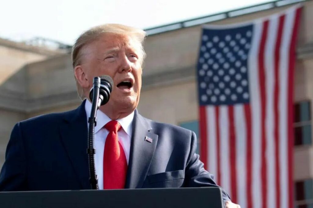 Donald Trump, presidente de Estados Unidos, en una fotografía de archivo.