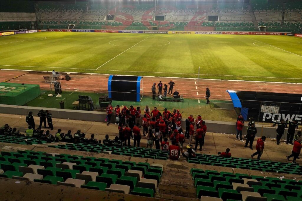 Estadio 'Tahuichi' Ramón Aguilera Costas, en Santa Cruz, Bolivia, que será sede de la final de la Sudamericana.