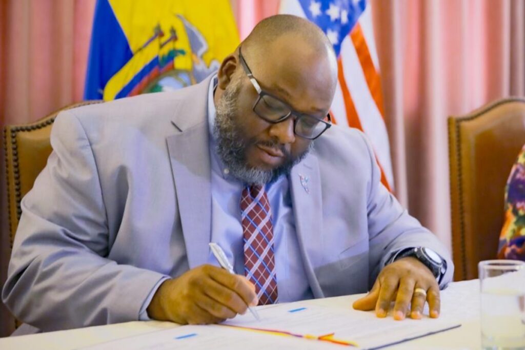 El anuncio de Estados Unidos sobre el cambio de embajador en Ecuador se realizó esta tarde.