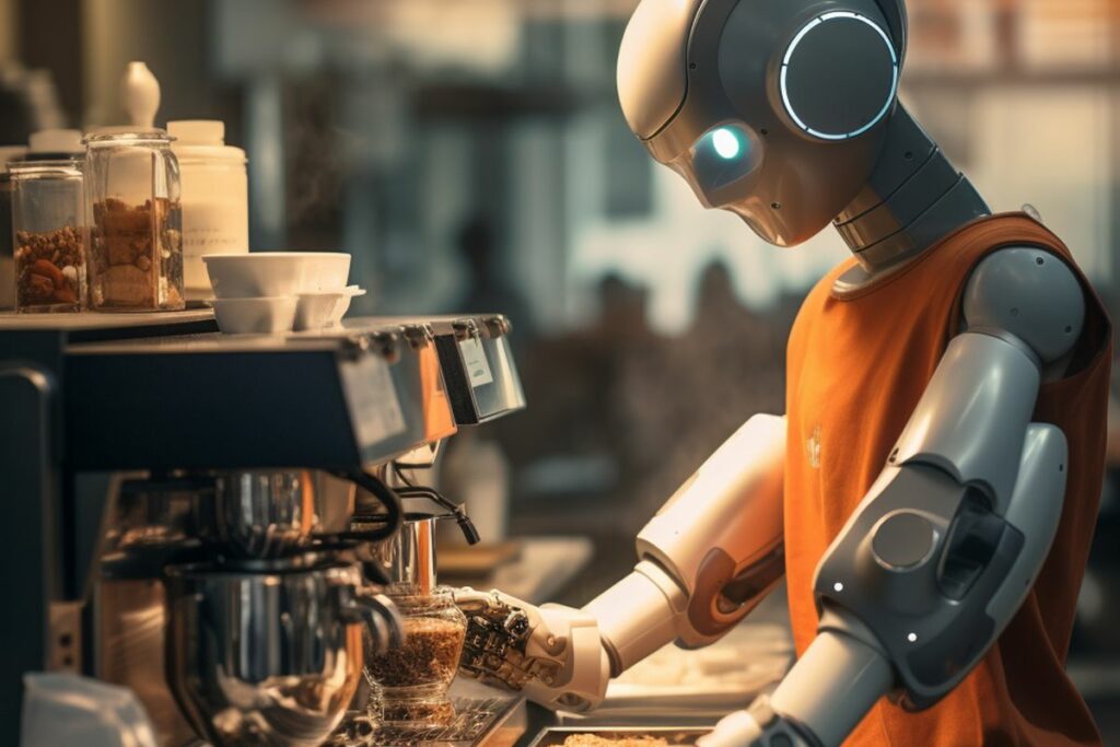 Los avances en robótica e inteligencia artificial se integran cada vez más en la vida cotidiana. Foto: Freepik.