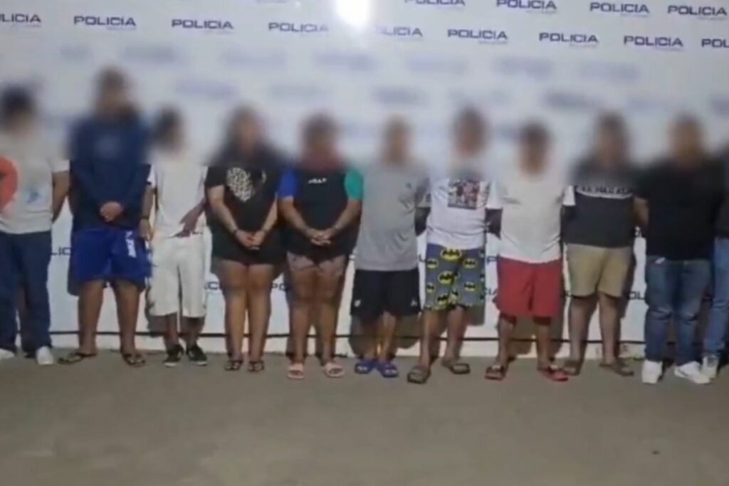 El operativo 'Malasia' permitió la captura de 12 sospechosos, que se suman a otros nueve detenidos de la misma banda criminal