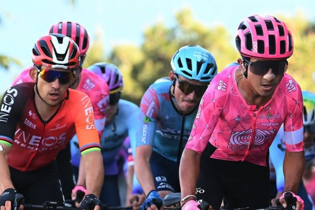 Alexander Cepeda en el Trofeo Laigueglia en Italia el 5 de marzo del 2025.