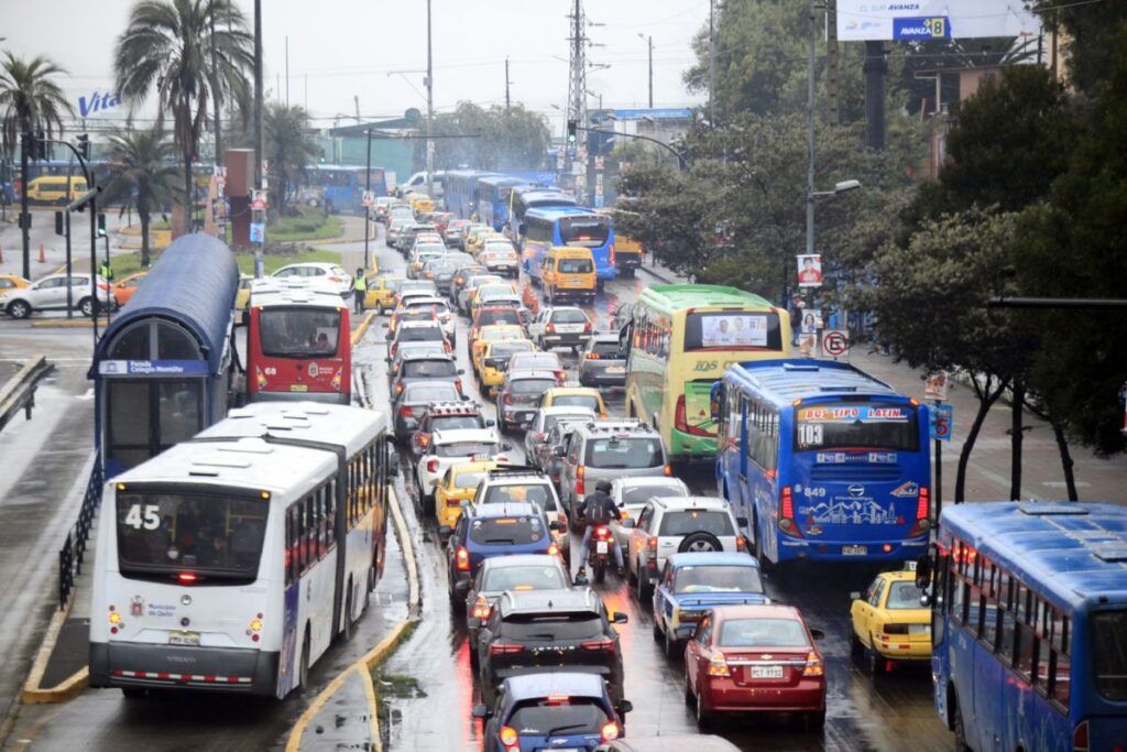 El Pico y placa está vigente en Quito.