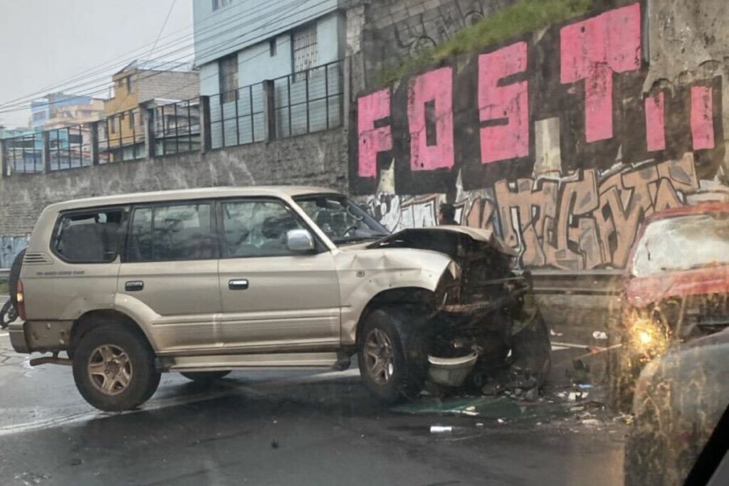 Un siniestro de tránsito se registró en la Oriental este viernes.