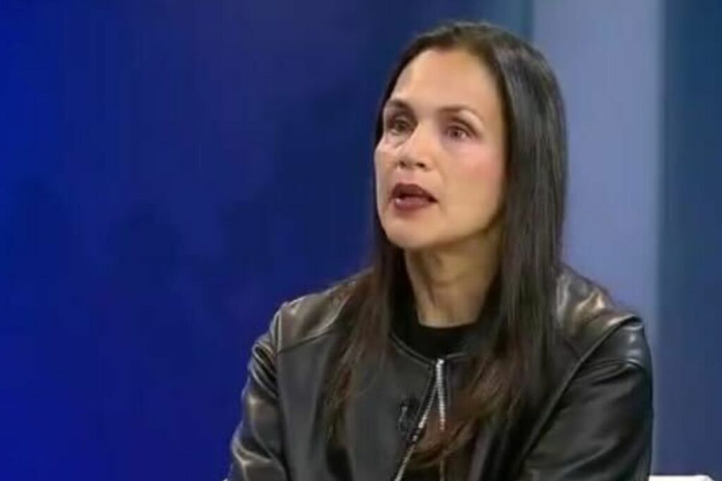 La ministra Inés Manzano en una entrevista este miércoles 12 de marzo.