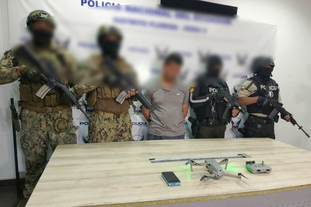 Una persona fue detenida en el operativo policial realizado en Nueva Prosperina