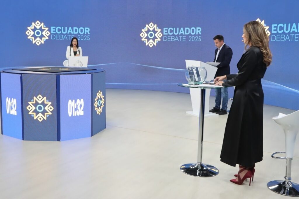El debate presidencial se realizó este domingo 23 de marzo