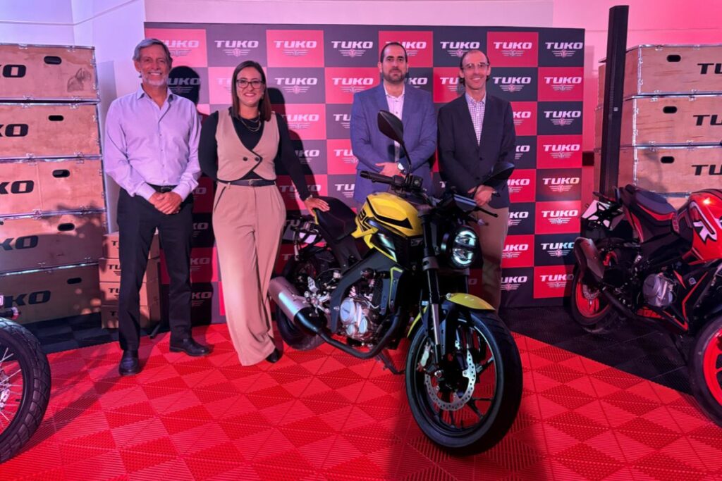 El miércoles 2 de abril, Motos Tuko celebró un evento de lanzamiento en el Hotel Sheraton de Guayaquil, donde presentó sus nuevos modelos. Cortesía: Tuko