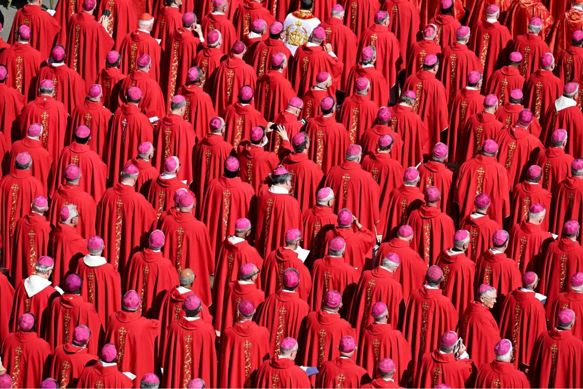 Los cardenales, obispos y cardenales 