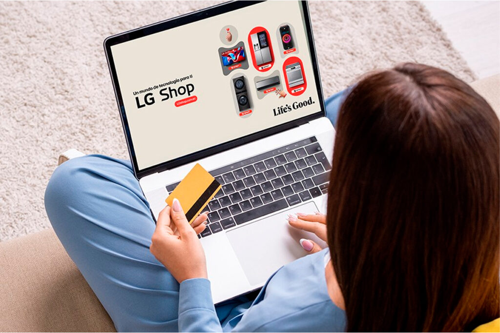 LG Shop es una nueva plataforma de e-commerce en Ecuador que redefine la experiencia de compra digital. Cortesía