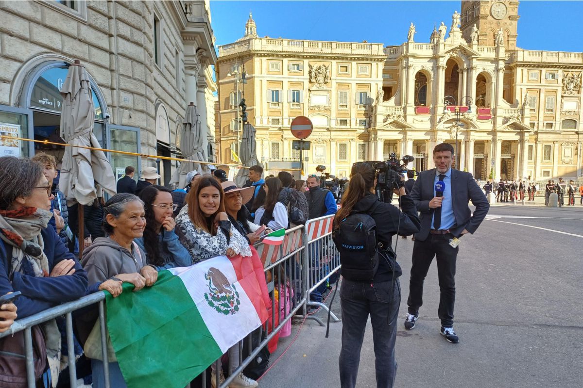 En el centro de Roma 