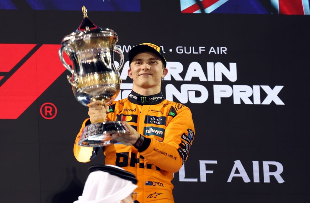 Óscar Piastri, piloto de McLaren, se hizo con el triunfo en el Gran Premio de Baréin.