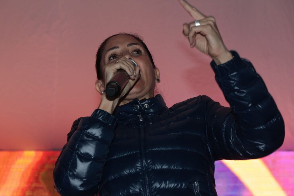 Luisa González rechazó los resultados de las elecciones.