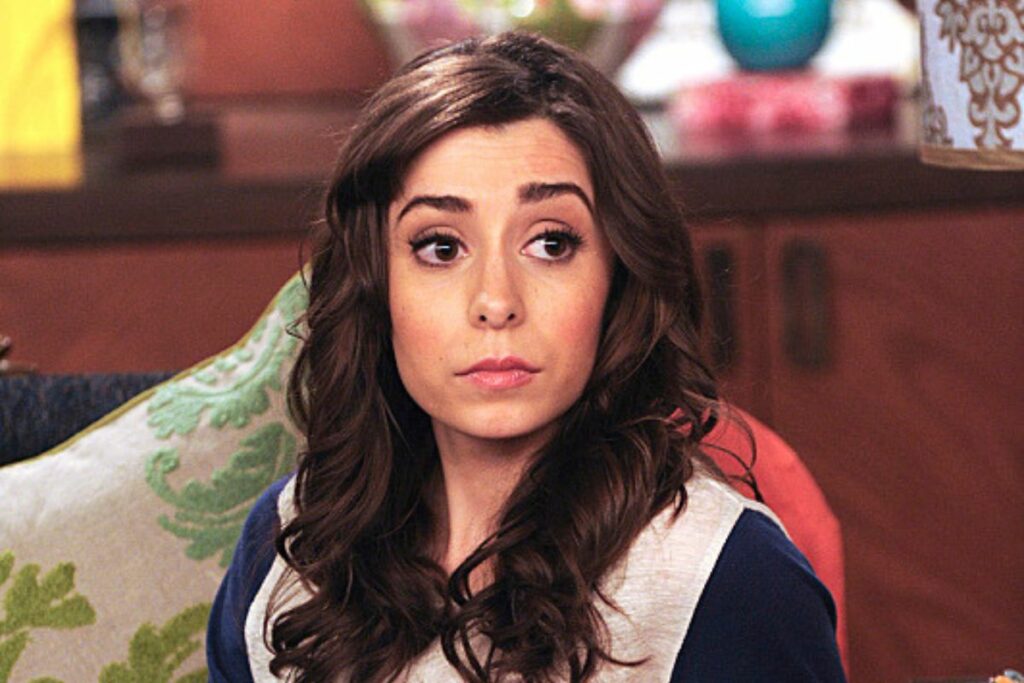 Como Tracy McConnell en la serie 'How I Met Your Mother'.