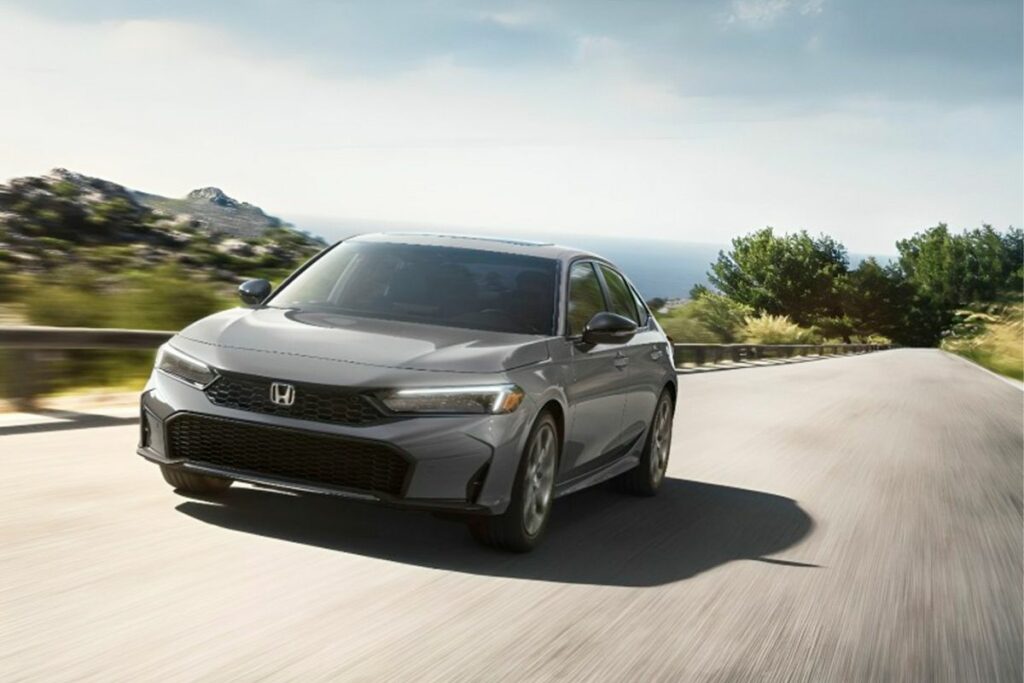 Honda Civic Hybrid 2025 ganó el premio Coche del Año de América del Norte 2025. Cortesía