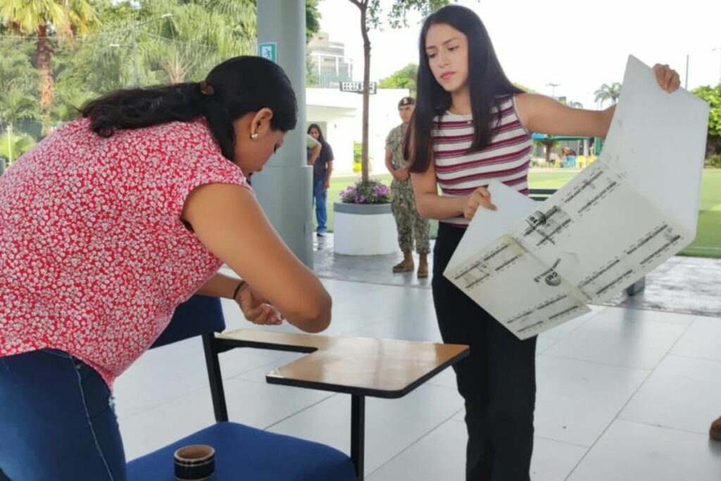 CNE realizó simulacro nacional antes de la segunda vuelta 2025.