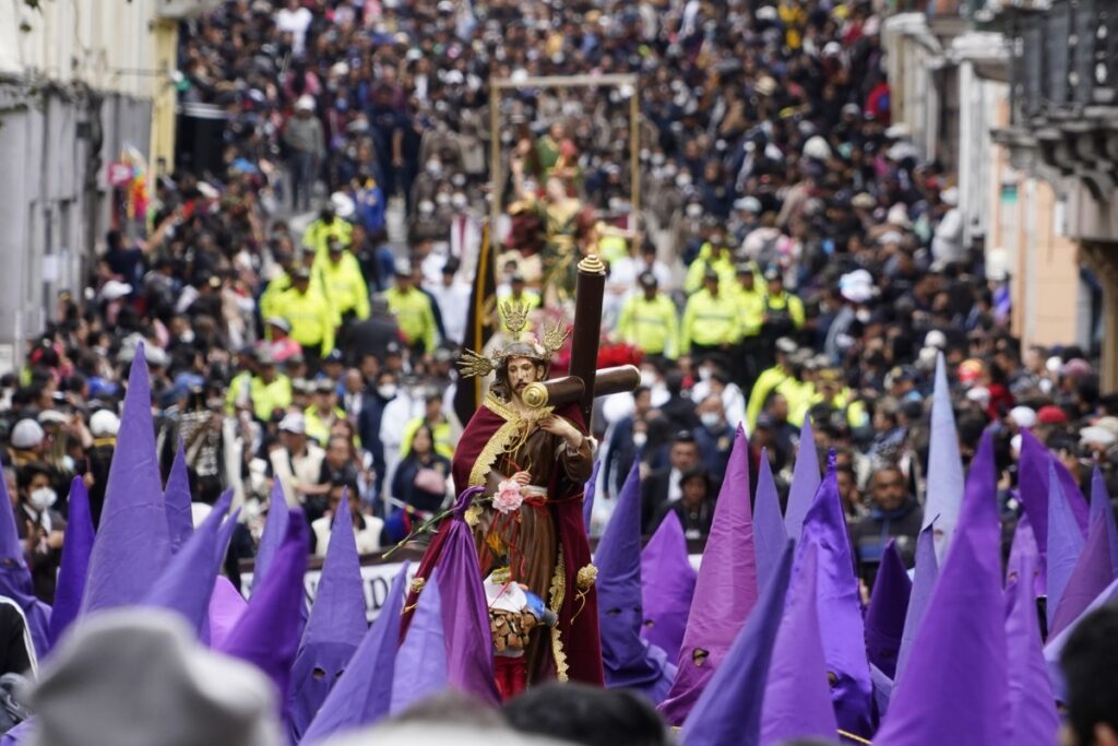 Procesión de Jesús del Gran Poder en Viernes Santo el pasado 7 de abril de 2023.