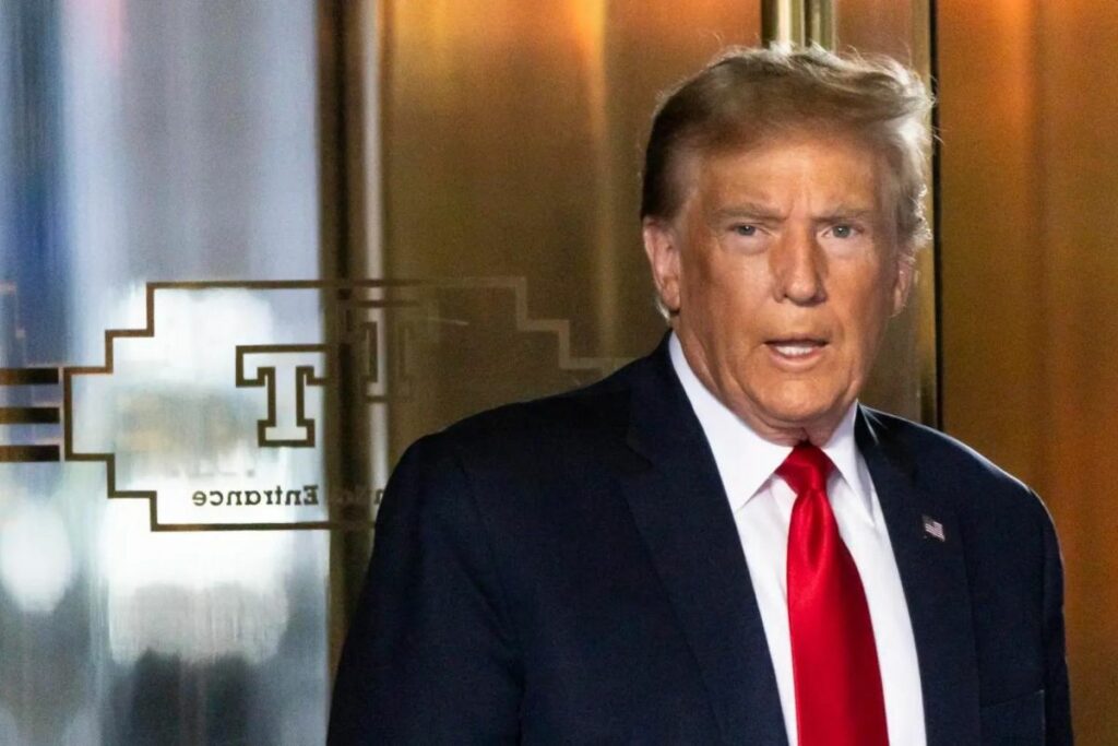 Donald Trump en una fotografía de archivo.
