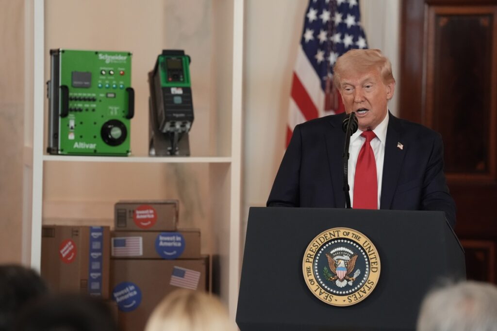 Donald Trump, presidente de Estados Unidos, en la Casa Blanca.