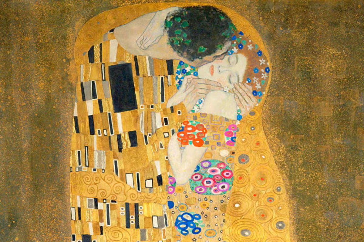1. 🎨 ‘El beso’ – Gustav Klimt (1907-1908)