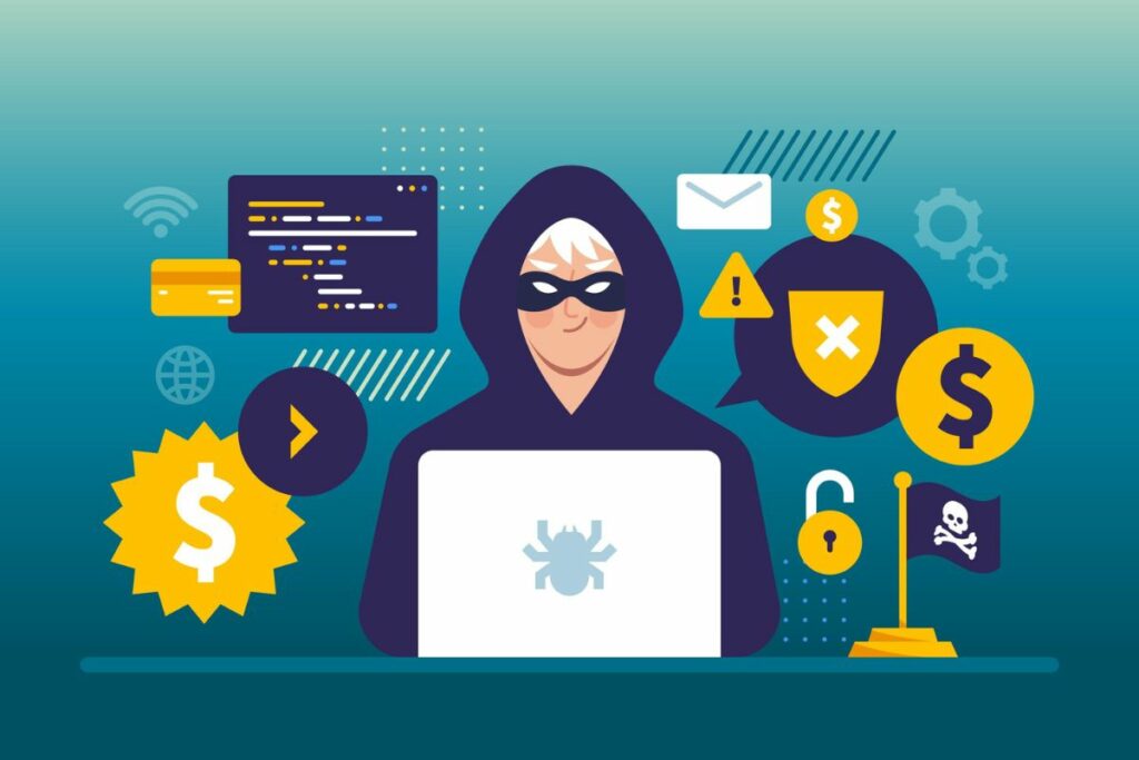 Ciberdelincuentes usan inteligencia artificial para estafar. Foto: Freepik.
