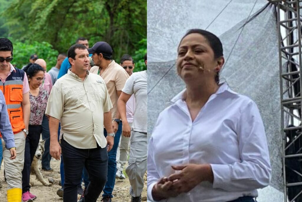 Los prefectos de Manabí, Leonardo Orlando, y de Pichincha, Paola Pabón, admiten el triunfo de Daniel Noboa.