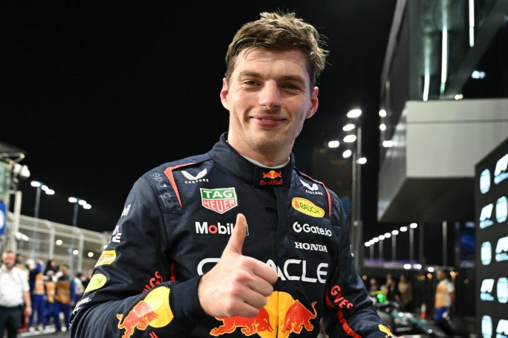 Max Verstappen partirá primero en el GP de Arabia Saudita 2025.