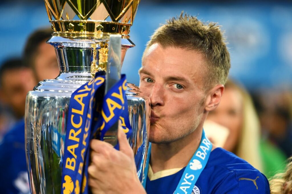 Jamie Vardy puso fin a su relación con el Leicester City después de 13 años.