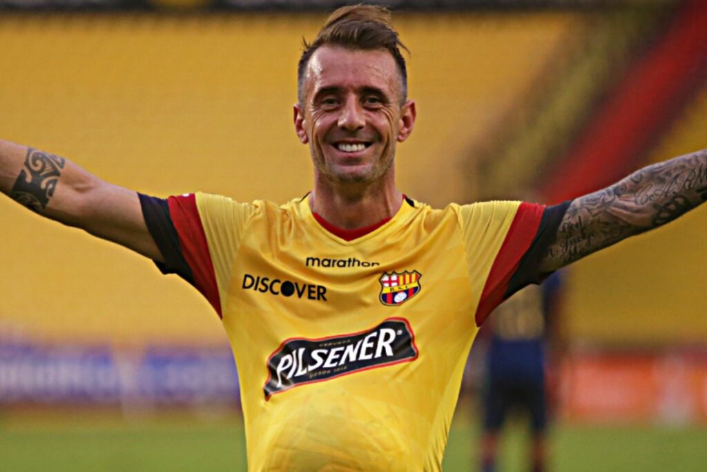 Damián Díaz fue partícipe y figura en los tres títulos que ganó Barcelona SC en el siglo XXI.