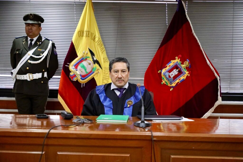 El Juez de la Corte Nacional de Justicia reinstaló la audiencia preparatoria de juicio en el caso Reconstrucción de Manabí, contra Jorge Glas y otros.