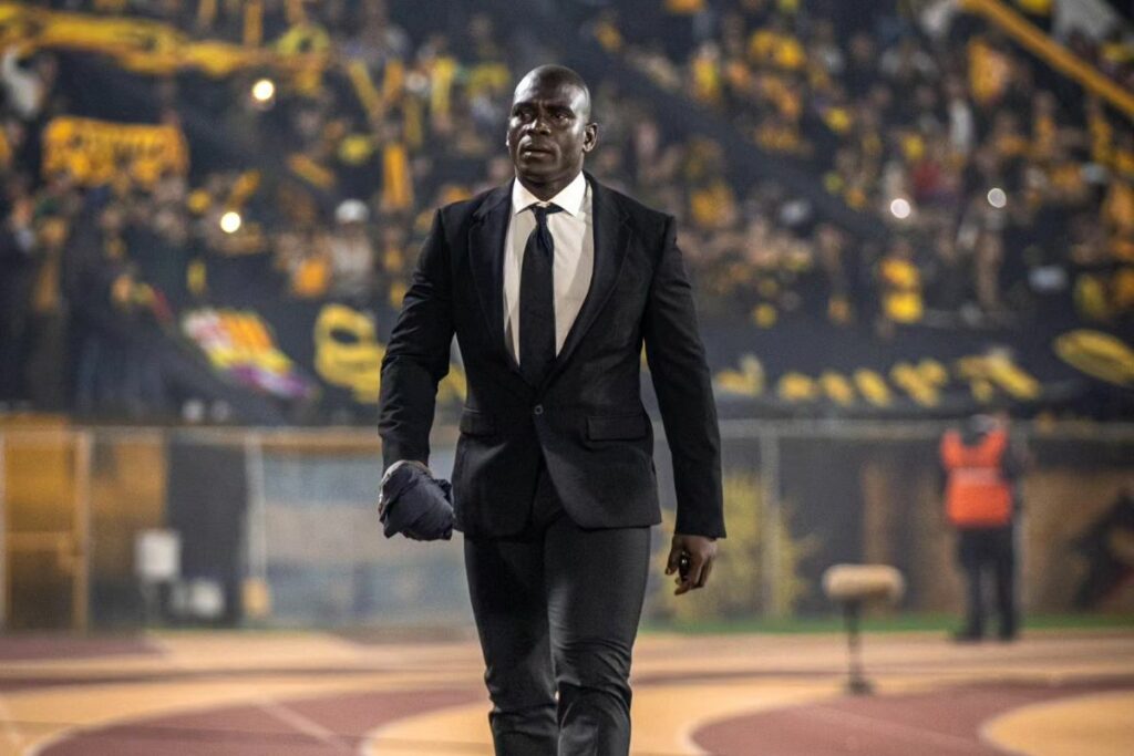 Segundo Castillo en el Estadio Olímpico Atahualpa en la temporada 2025.