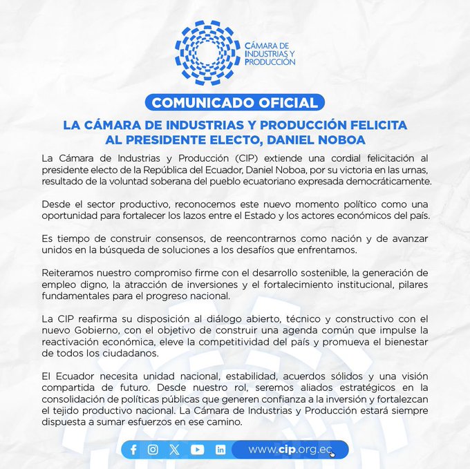 Cámara de Industrias y Producción