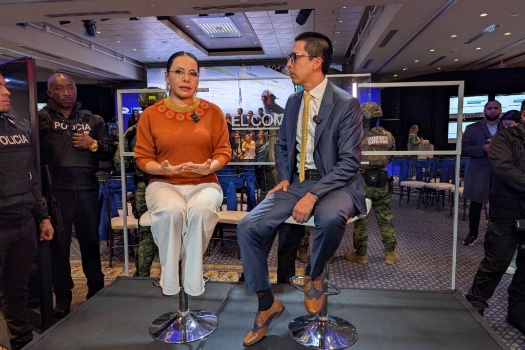 La presidenta del CNE, Diana Atamaint, se refirió al pedido de reconteo de votos.