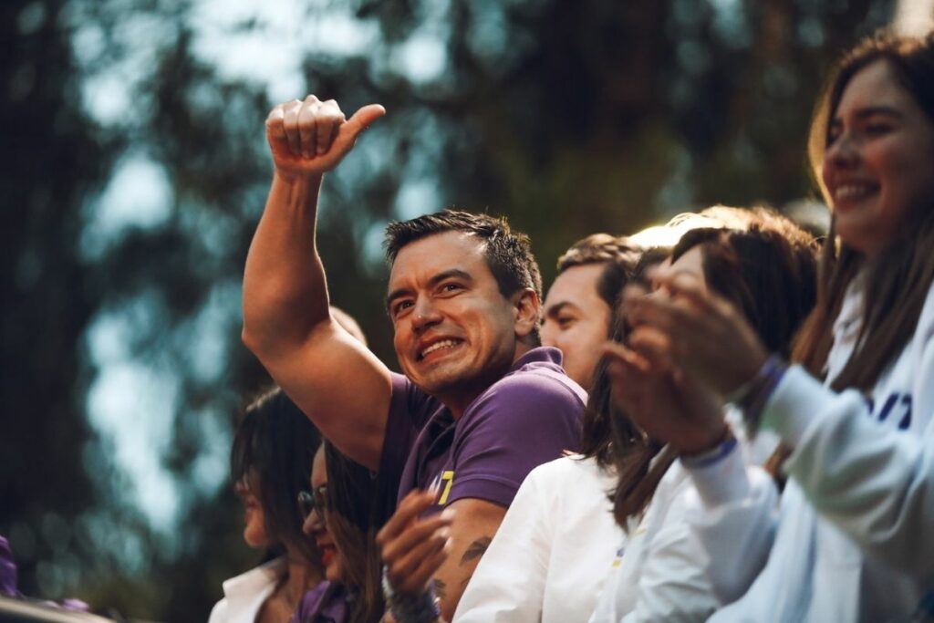 Daniel Noboa, Presidente de República.