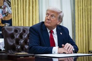 Donald Trump, presidente de Estados Unidos, en una fotografía de archivo.