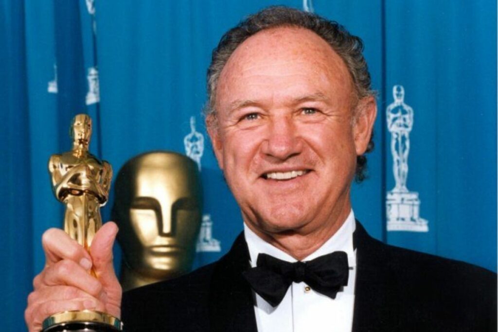 El actor Gene Hackman ganó dos premios Oscar por su trabajo en 1971 y 1992.