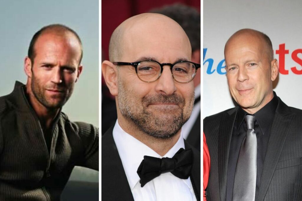 Jason Statham, Stanley Tucci, Bruce Willis.
