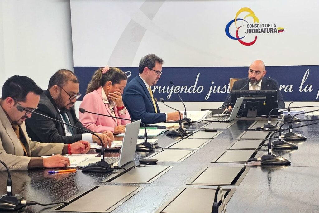 El Consejo de la Judicatura suspendió a los jueces este jueves.
