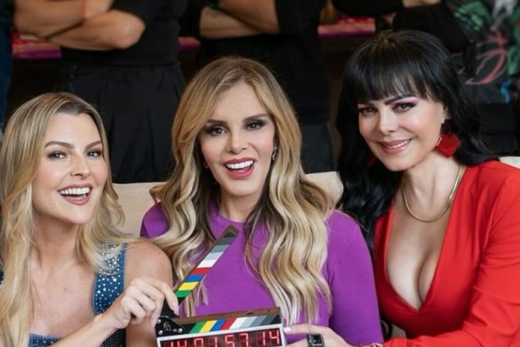 Marjorie de Souza, Lucía Méndez y Maribel Guardia.