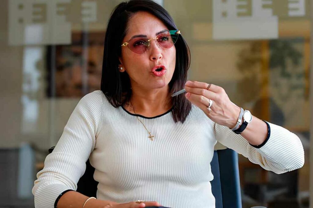 Luisa González, excandidata presidencial por la Revolución Ciudadana.
