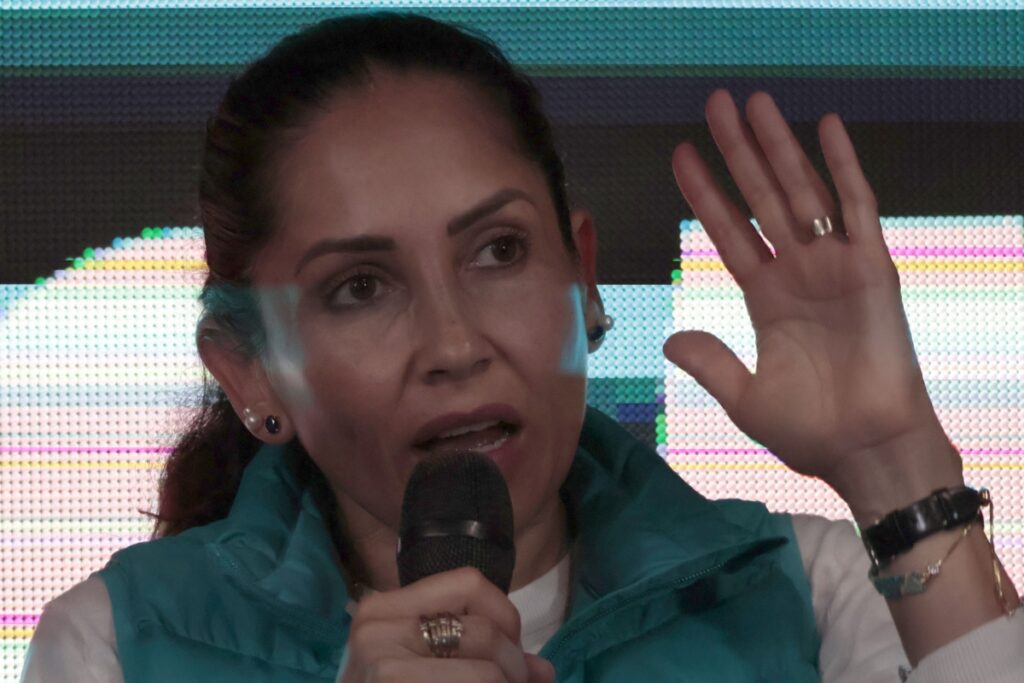Luisa González habló de los resultados electorales en un video.