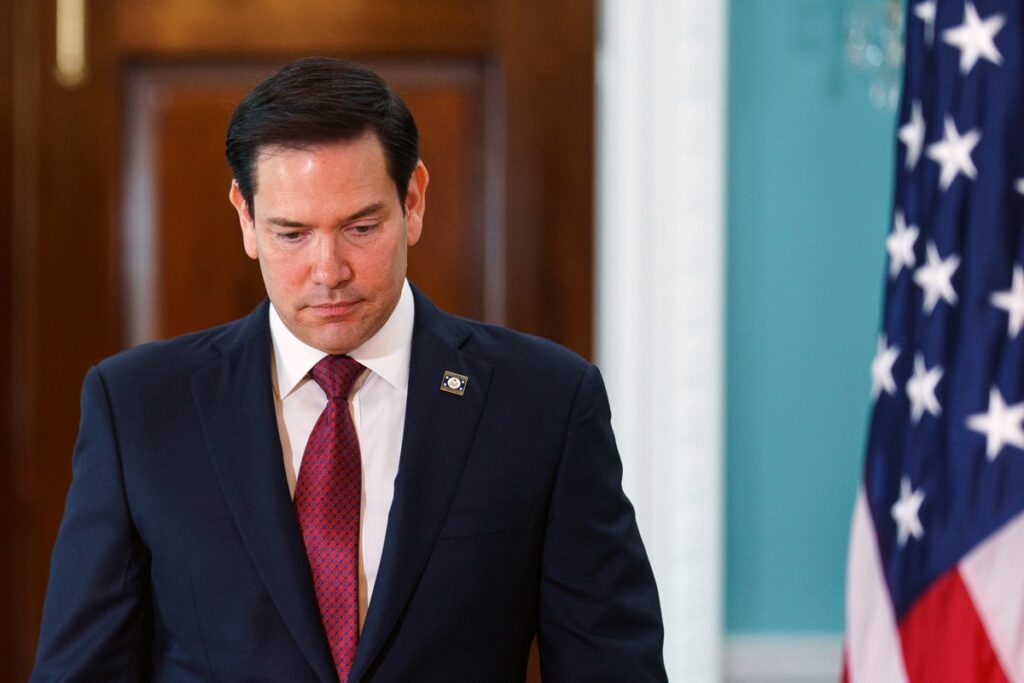 El Secretario de Estado de Estados Unidos, Marco Rubio.