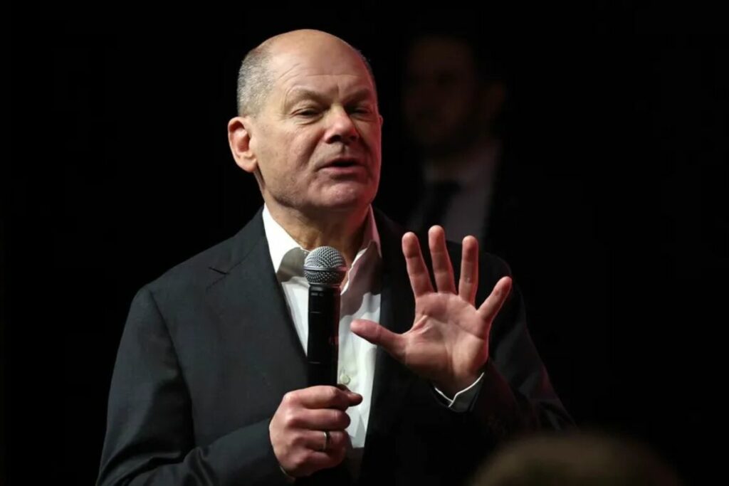 El canciller alemán Olaf Scholz.