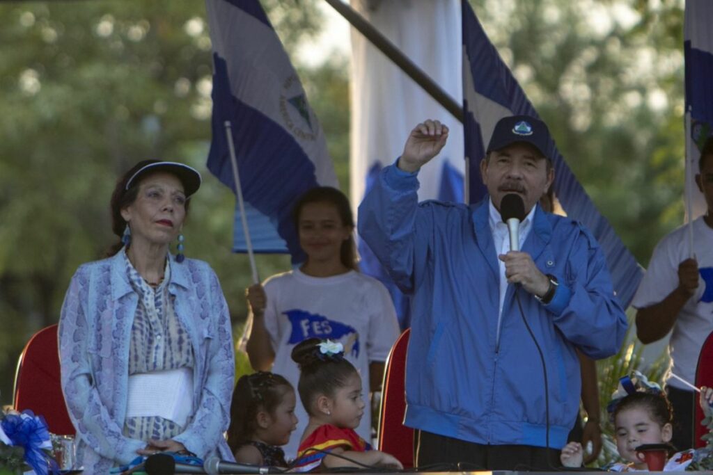 Daniel Ortega y Rosario Murillo